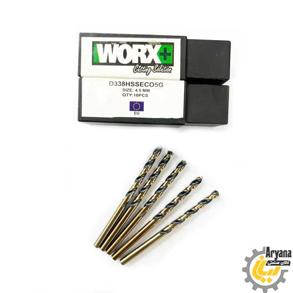 مته سایز 4.5 میلیمتر 5 درصد کبالت WORX (ورکس) اروپا