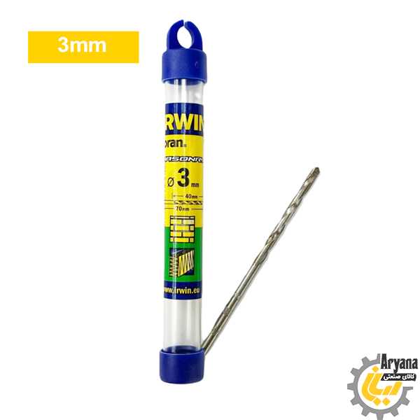 مته سر الماس قطر 3 میلیمتر برند IRWIN (اروین)