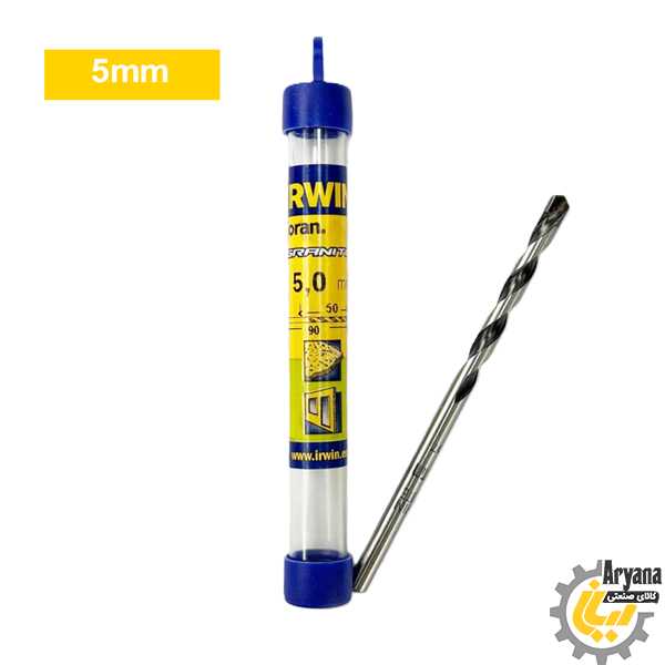 مته سر الماس قطر 5 میلیمتر برند IRWIN (اروین)