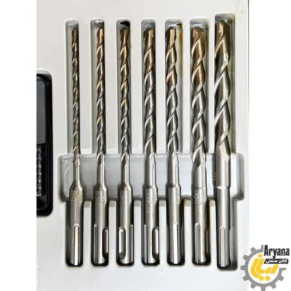 جعبه مته چهارشیار SDS-KIT آلمانی سر الماس