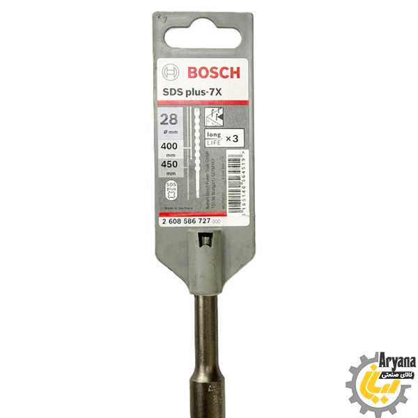 مته چهارشیار 28x450 برند BOSCH (بوش)