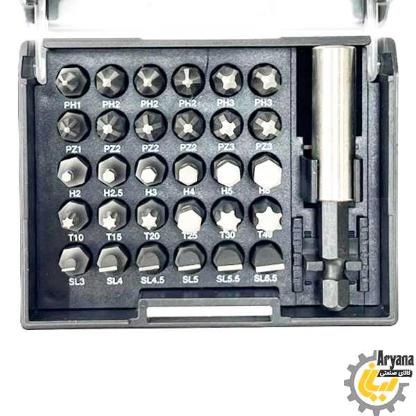 مجموعه سر پیچگوشتی 31 پارچه سر دریلی برند KOMKO (کمکو)