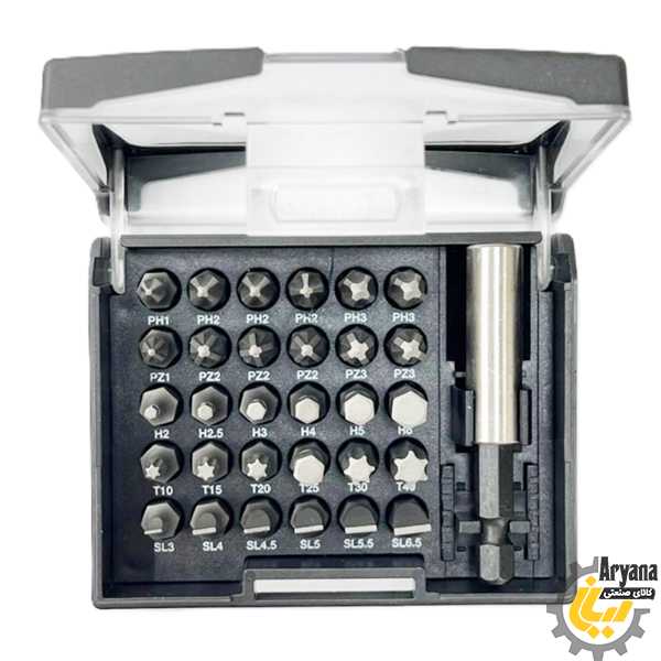 مجموعه سر پیچگوشتی 31 پارچه سر دریلی برند KOMKO (کمکو)