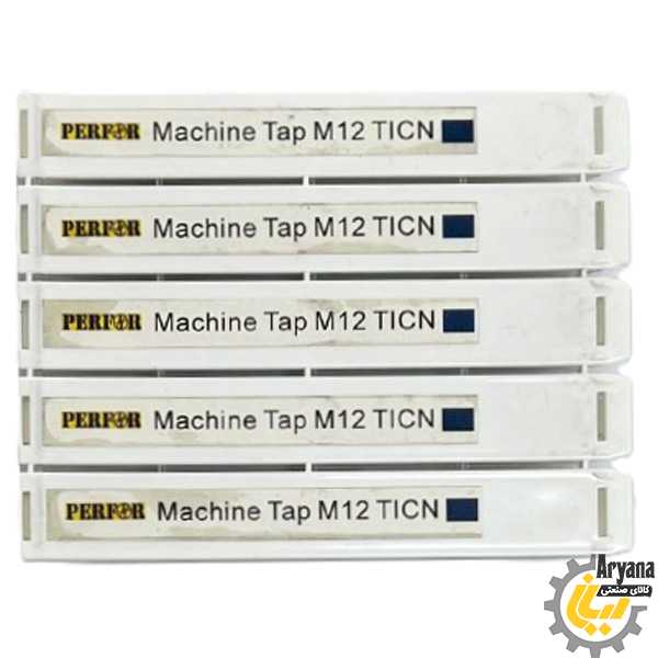 قلاویز ماشینی متریک روکش TiCN برند PERFOR (پرفور) (7 سایز)